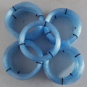 2mm - 400lb Mono Game Leader - Blue x 100m