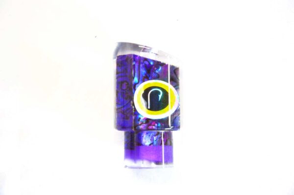 *Medium Rudy - Purple Paua Shell Head*