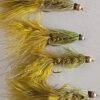 Olive Woolly Buggers size 6 8