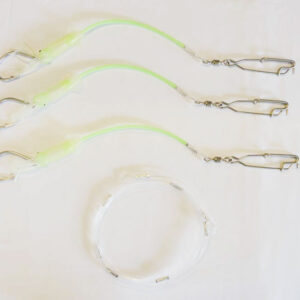 3 Hook- SS Hook Puka Dropper Rig-Detachable Traces