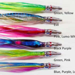 6 Red Eye Lures Not Rigged 6 Pack