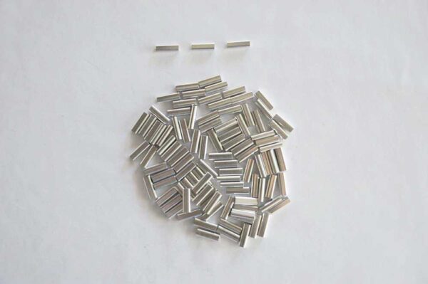 Aluminium Oval Crimps - Size 0.7mm