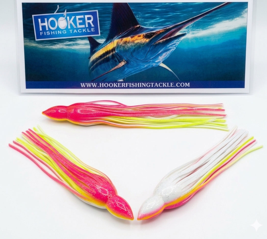 NEW COLOURS: K-OSS UV Replacement Skirt - Colour - Pink on top/Yellow Lateral Line/White Underbelly /Silver Speckles K57 - Image 2