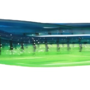 NEW COLOURS: K-OSS UV Replacement Skirt - Colour - Blue/Black Stripes/Light Green K46